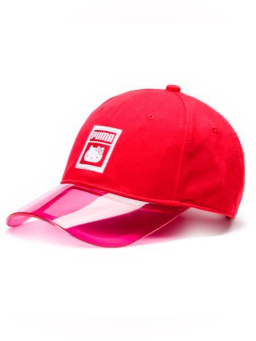 Puma x Hello Kitty Red Baseball Cap NWT Adult Size